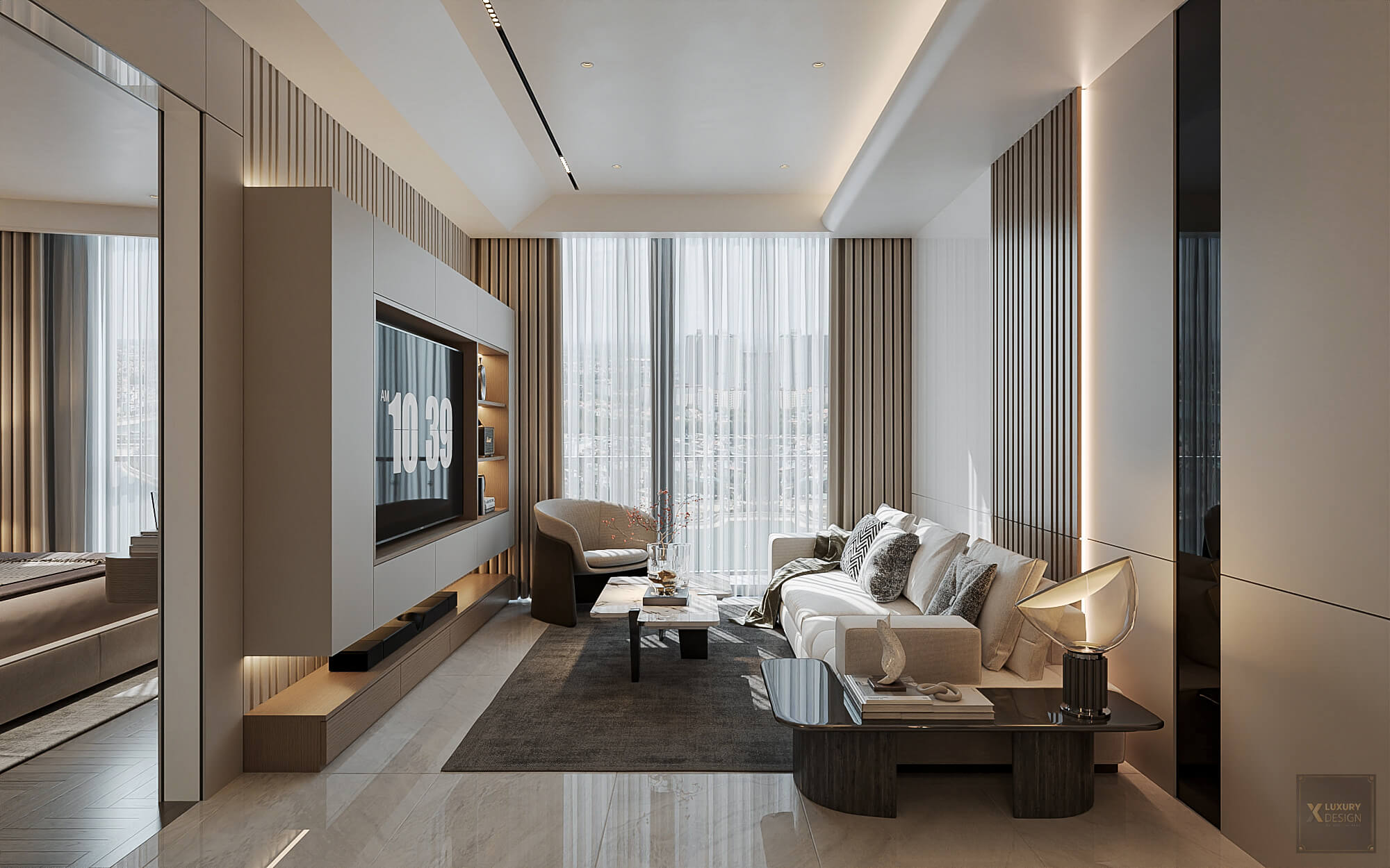 căn hộ 2 phòng ngủ the queen 360 giải phóng