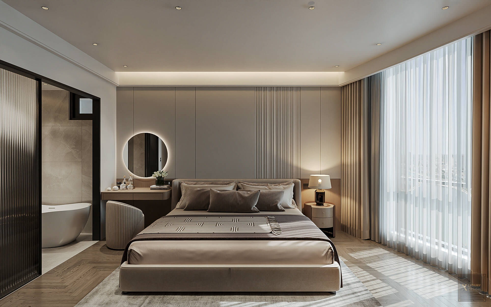 căn hộ 2 phòng ngủ the queen 360 giải phóng