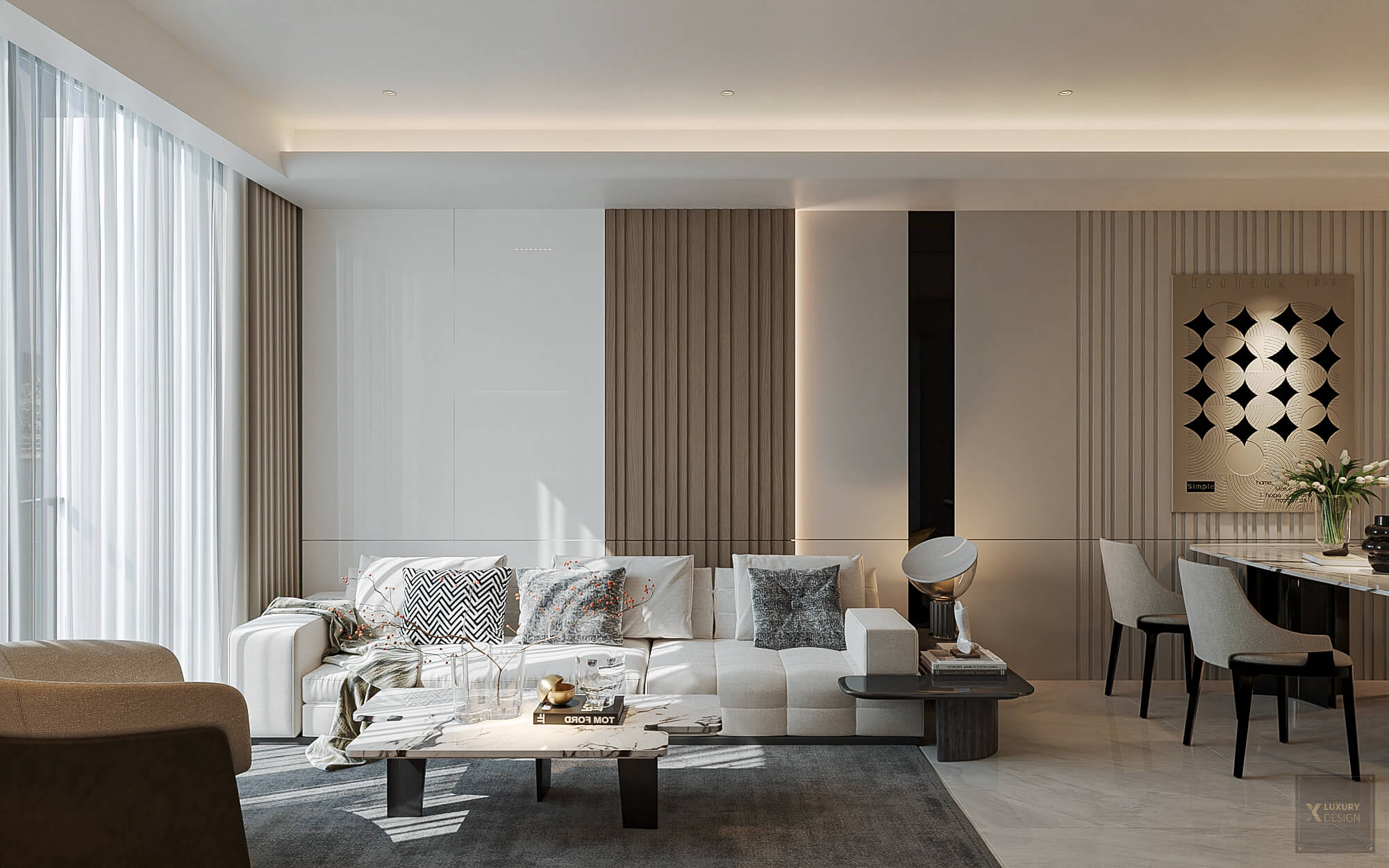 căn hộ 2 phòng ngủ the queen 360 giải phóng