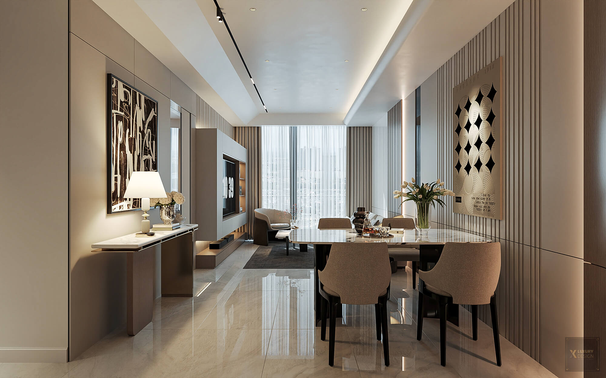 căn hộ 2 phòng ngủ chung cư the queen 360 giải phóng