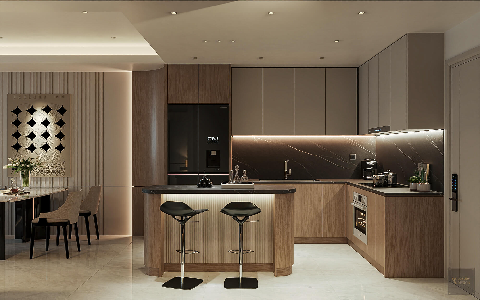 căn hộ 2 phòng ngủ the queen 360 giải phóng