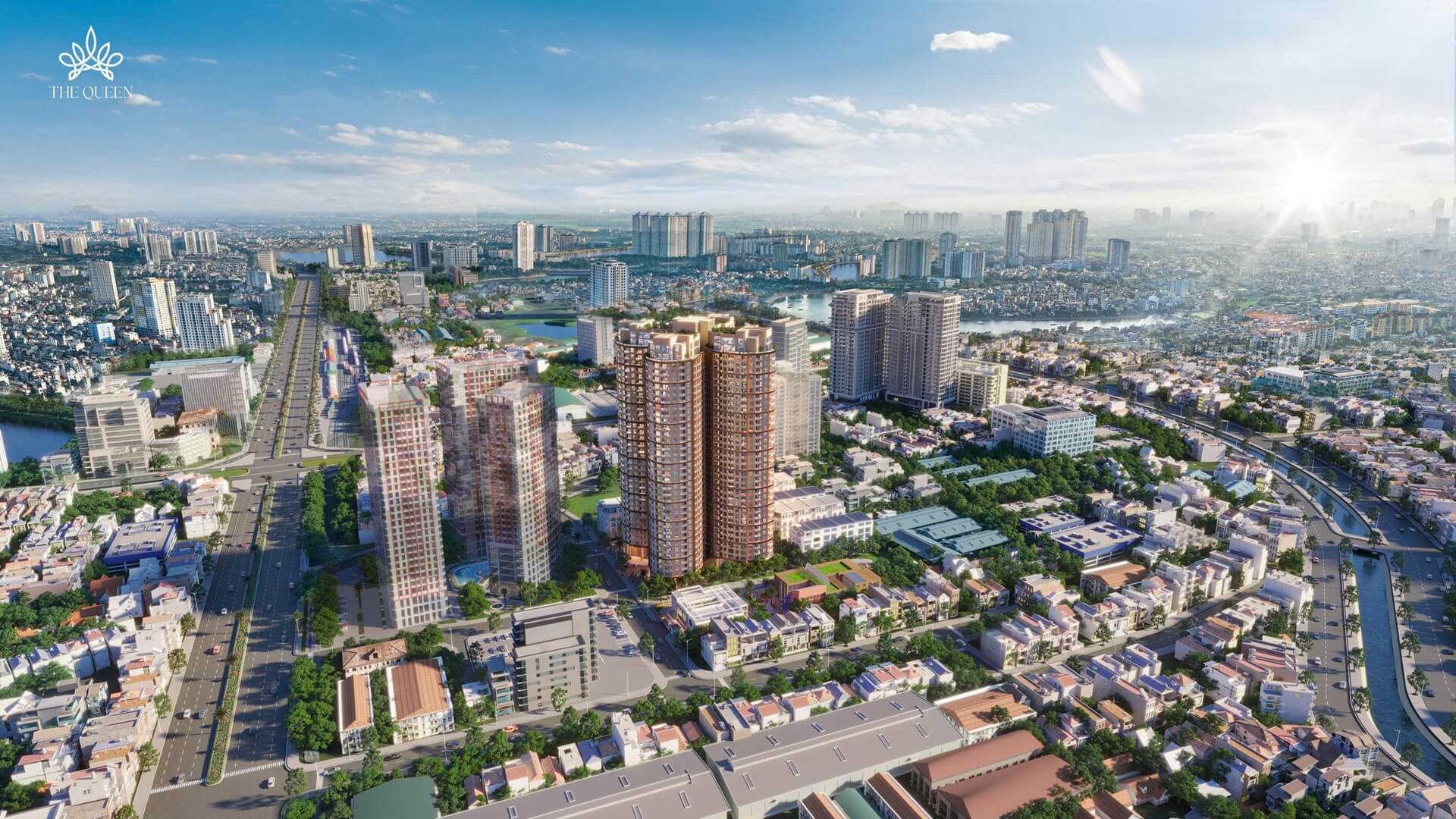 dự án the queen 360 giải phóng