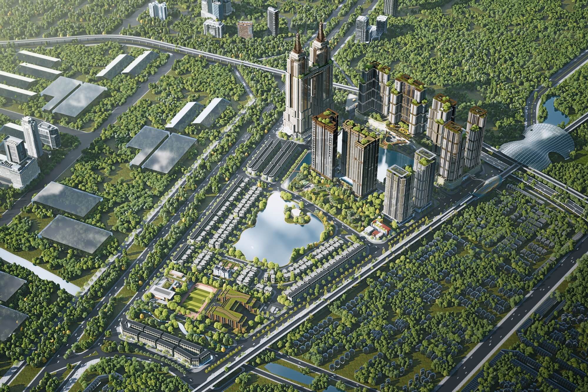 dự án the intercentral võ văn kiệt đông anh