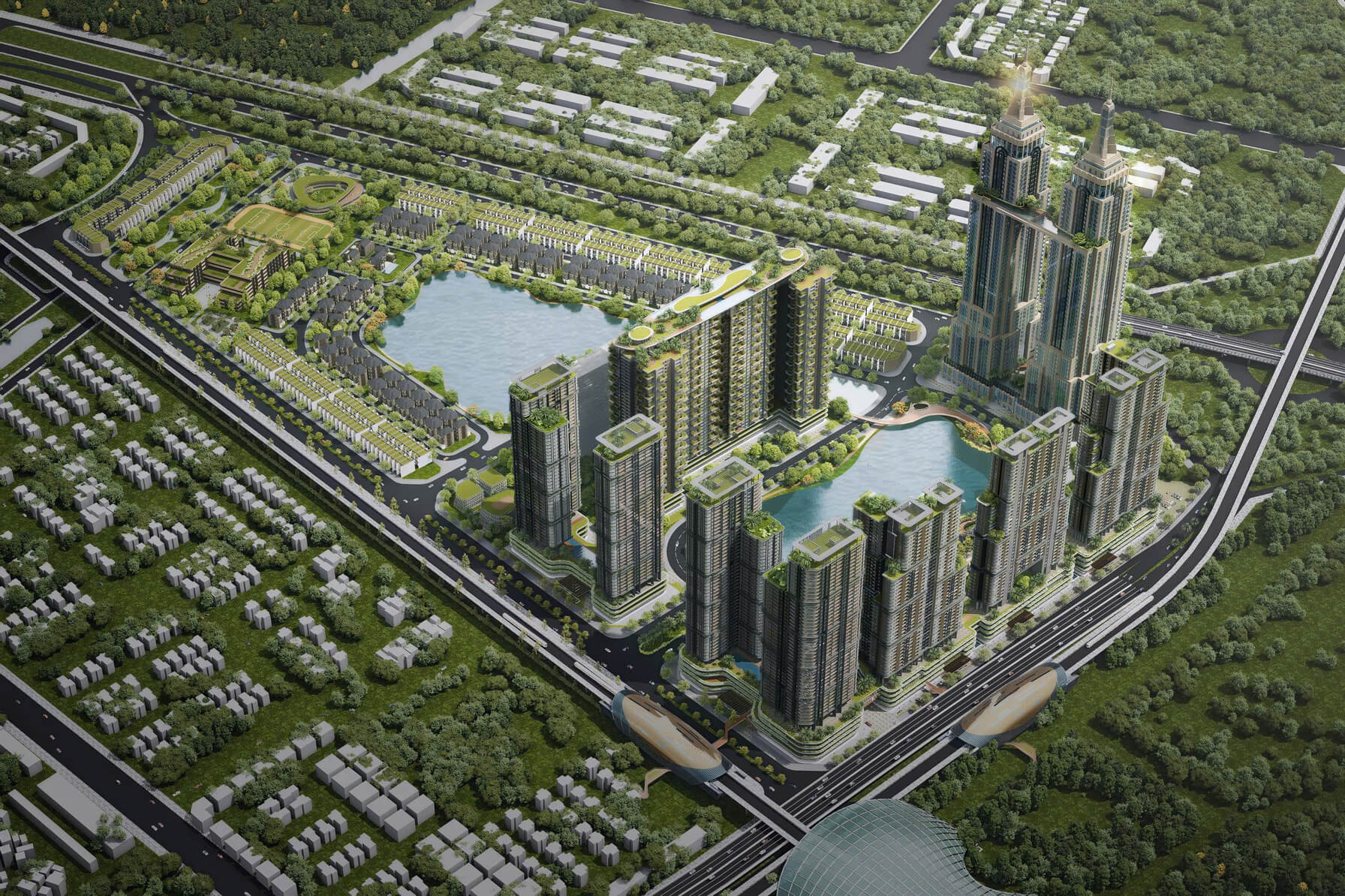 dự án the intercentral võ văn kiệt đông anh