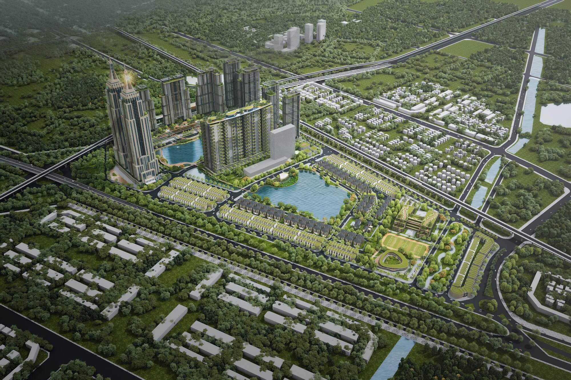 dự án the intercentral vĩnh thanh đông anh